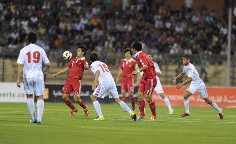中国足球对约旦